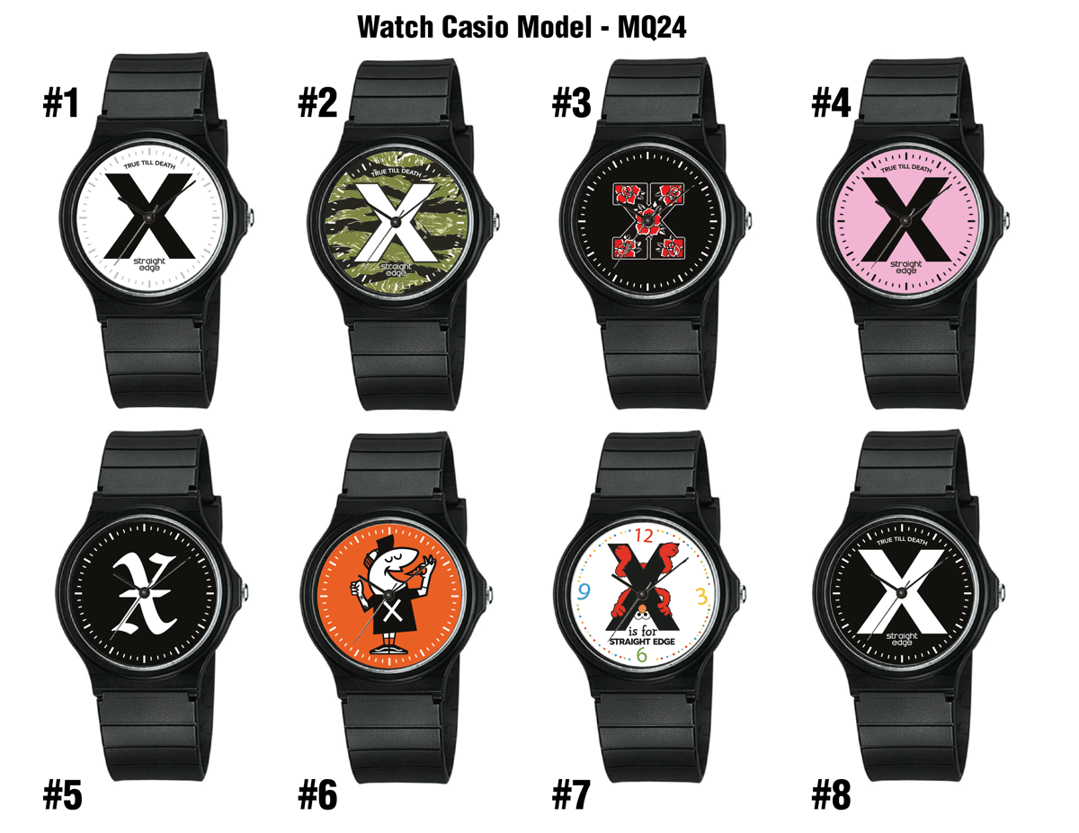 X WATCH | Straight/Edge/Merch